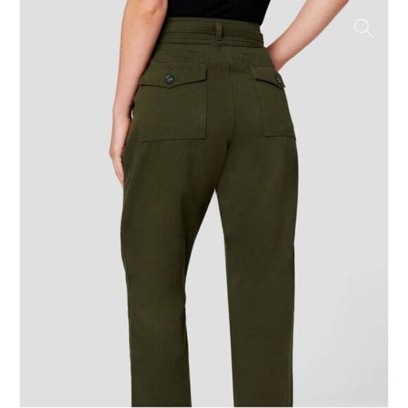 Blank NYC hakuna matata high waisted pleated pant olive green size 28 NEW - Picture 12 of 13